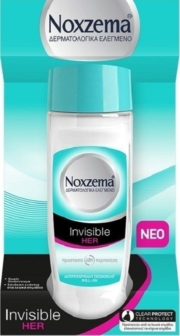 Noxzema Invisible Her 48h Antiperspirant Deodorant Roll-On 50ml